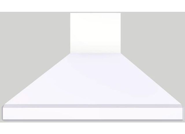 Vent-A-Hood® 48" White Island Range Hood-0