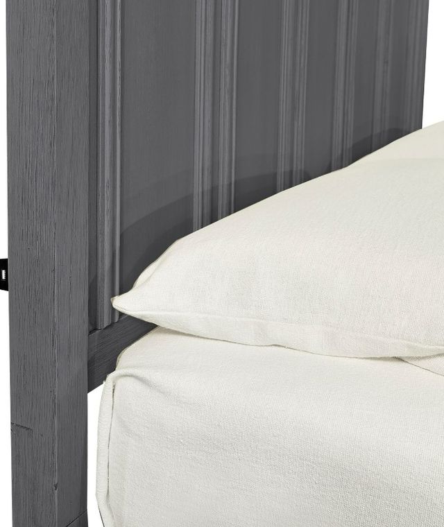 aspenhome® Caraway Aged Slate King Estate Panel Bed-2