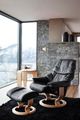 Stressless® by Ekornes® Customizable Reno Large Power Recliner with Classic Base-1
