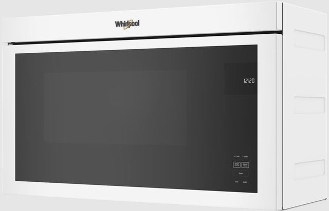 Whirlpool 30" 1.1 Cu. Ft. White Over the Range Microwave-1