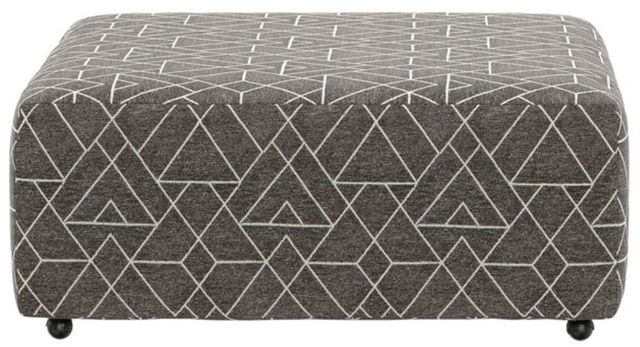Catnapper Rendezvous Umber Castered Cocktail Ottoman-3