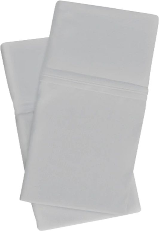 BEDGEAR® Dri-Tec® Performance® 2-Piece Light Gray Queen Pillow Case Set-0