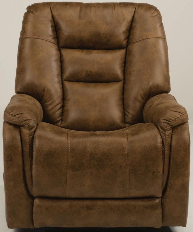 Flexsteel® Theo Power Recliner with Power Headrest and Lumbar-1