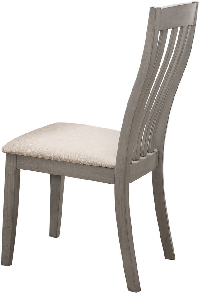 Coaster® Nogales 5-Piece Acacia/Coastal Grey Dining Set-2
