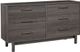 Signature Design by Ashley® Brymont 2-Piece Dark Gray Queen Panel Platform Bed Set-2