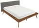 Homelegance® Wrenn Chestnut/Dark Gray California King Platform Bed-3