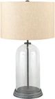 Signature Design by Ashley® Manelin Clear/Gray Glass Table Lamp-0