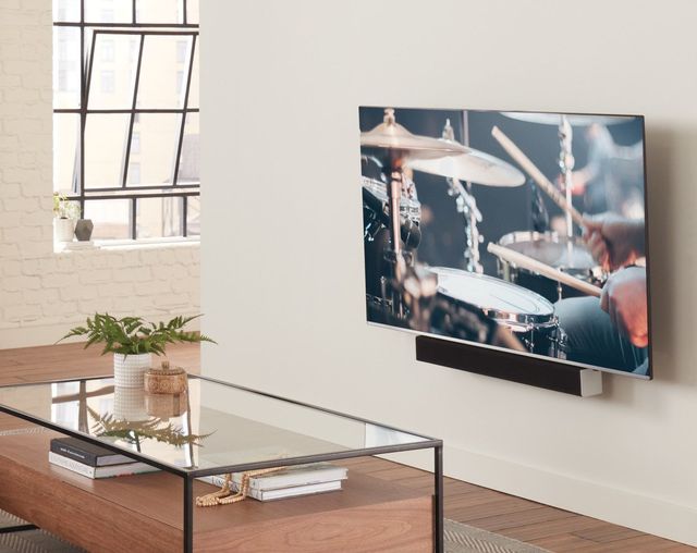 Sanus® Black Universal Soundbar Mount-4