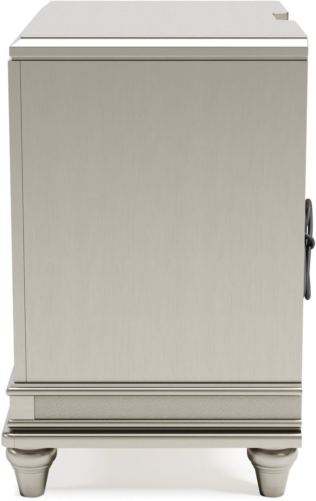 Signature Design by Ashley® Chevanna Platinum Nightstand-3