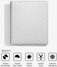 BEDGEAR® Ver-Tex™ Performance® White Split King Mattress Protector-3