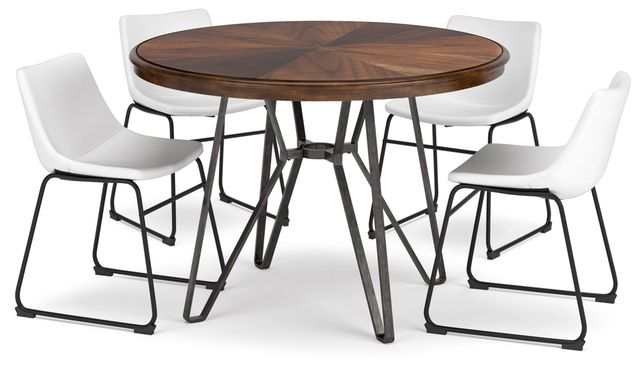 Signature Design by Ashley® Centiar 5-Piece Two-Tone Brown Dining Set-0