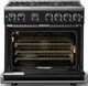 Viking® 7 Series 36" Onyx Pro Style Liquid Propane Gas Range-1