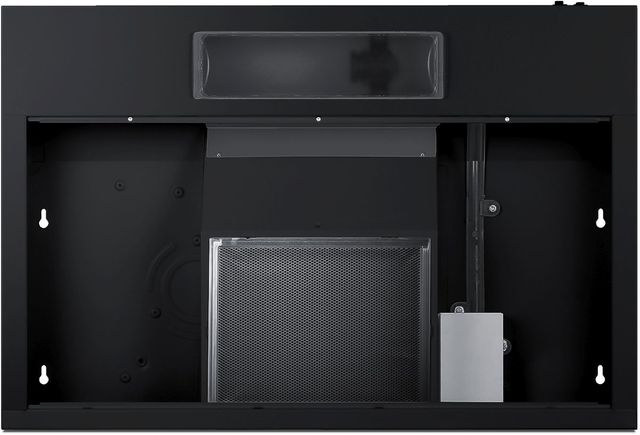 Summit® 30" Matte Black Under Cabinet Range Hood-1