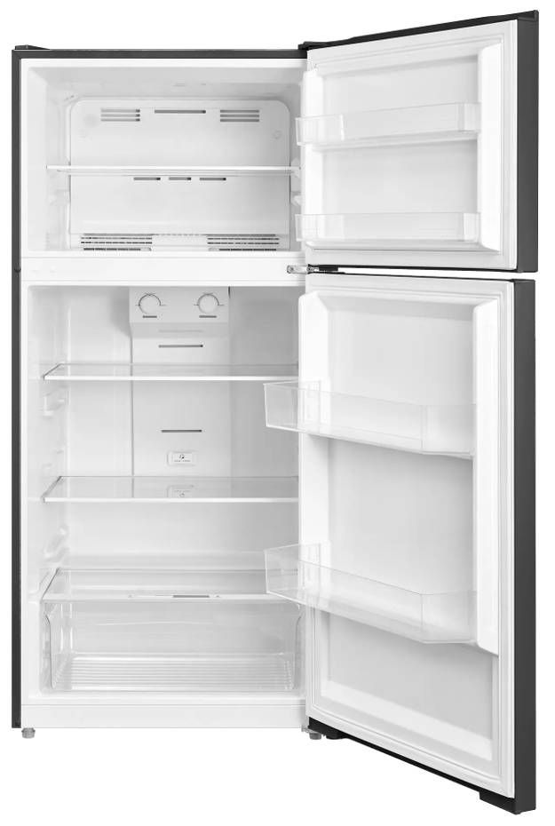 Element® 28 in. 14.2 Cu. Ft. Black Top Freezer Refrigerator -1