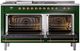 Ilve® Nostalgie II Series 60" Emerald Green Pro Style Dual Fuel Range-2