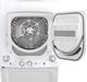 GE® Unitized Spacemaker® Stack Laundry-White On White-4