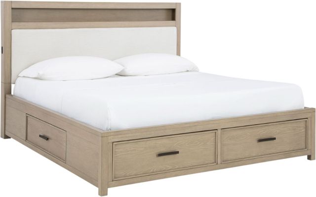 Signature Design by Ashley® Calmoro 3-Piece Gray Queen Bedroom Set-2