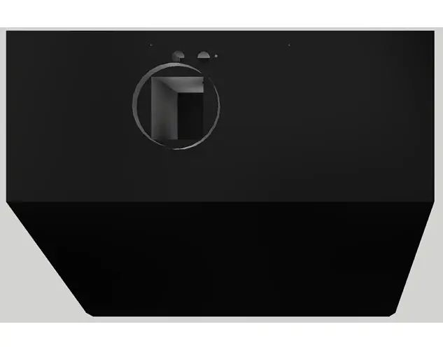 Vent-A-Hood® 36" Black Wall Hood-1