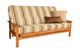 Kodiak Furniture Monterey Parma Gray/Butternut Full Futon with Mattress-0