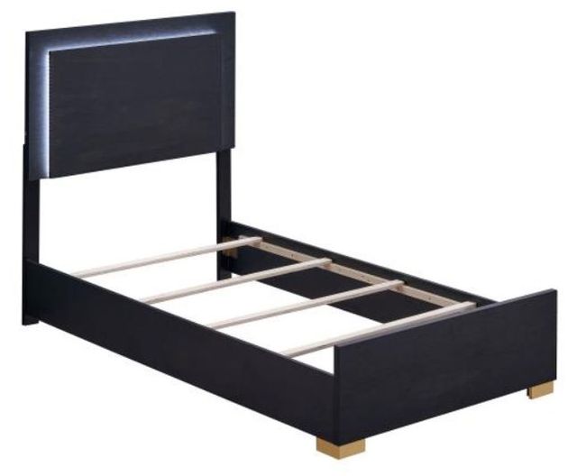 Coaster® Marceline Black Twin Panel Bed-1