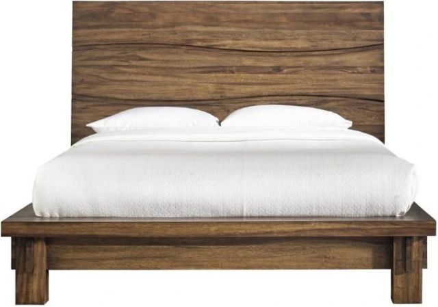 Modus Furniture Ocean Natural Sengon California King Platform Bed-2
