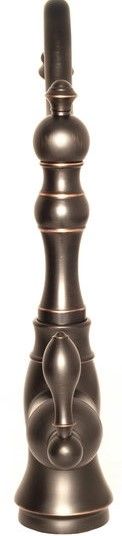 ZLINE Rembrandt Oil Rubbed Bronze Single Handle Kitchen Faucet and Side Sprayer-3