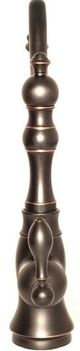 ZLINE Rembrandt Oil Rubbed Bronze Single Handle Kitchen Faucet and Side Sprayer-3