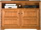 American Heartland Manufacturing Oak 55" Arched Base Tall TV Stand-0