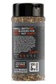 Kosmos Q Double Pepper Coarse Cow Cover BBQ Rub 10oz-1