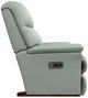 La-Z-Boy® Reed Seafoam Leather Power Rocking Recliner with Headrest and Lumbar-3