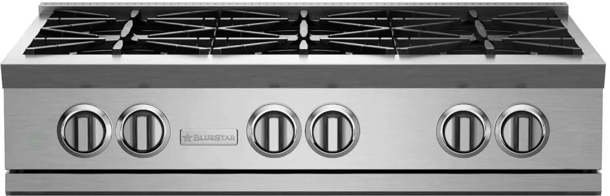 BlueStar® RNB Series 36" Stainless Steel Natural Gas Rangetop
