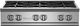 BlueStar® RNB Series 36" Stainless Steel Natural Gas Rangetop-0