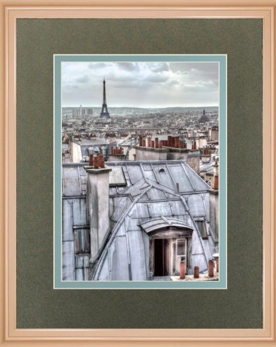 Classy Art Paris Rooftops By Assaf Frank Wall Art-1