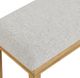 New Classic® Home Furnishings Essence Natural/White Dining Bench-4