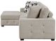 Homelegance® Raife 2-Piece Taupe Left-Arm Facing Sectional and Chaise-4