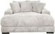 Primo™ International Cuddler Grey Chaise Lounge with Cupholder and USB Ports-1