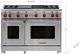 Wolf® 48" Stainless Steel Pro Style Gas Range-2