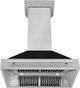 ZLINE 36" Fingerprint Resistant Stainless Steel Range Hood with Black Matte Shell-5