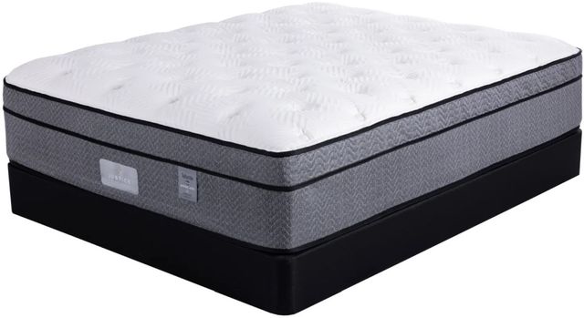 Justice Furniture Telluride 16" Hybrid Euro Top Queen Mattress-0