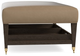 Bassett® Furniture Kara Leather Rectangular Ottoman with Tray-3