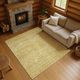 Dalyn™ Rug Company Soft Essentials SE1 Gold 5'x8' Area Rug-1