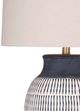 Bassett Mirror Marrengo Blue/White Table Lamp-1