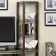 Furniture of America® Silver Creek Brown Pier Shelves-0