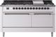 Ilve® Nostalgie II Series 60" White Pro Style Dual Fuel Range-0