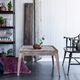 A & B Home Rafferty Burnt White Side Table-1