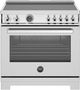 Bertazzoni Professional Series 36" Fingerprint Resistant Stainless Steel Pro Style Induction Range-0