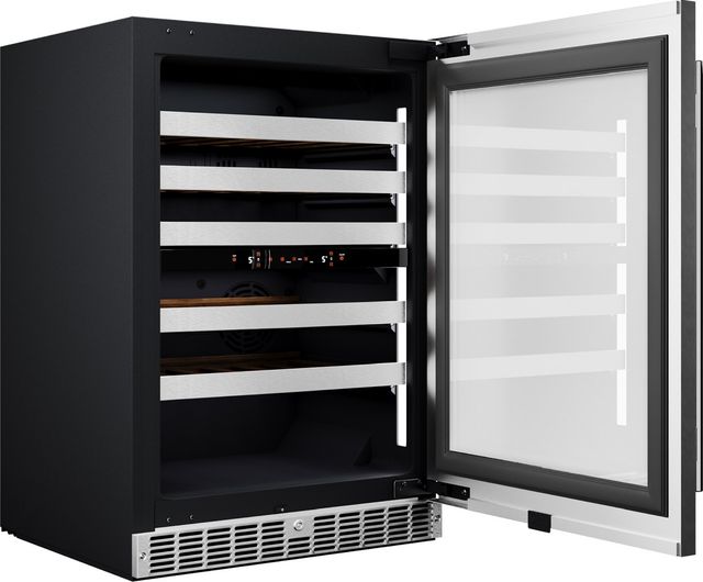 Element® Cellara 24" 4.9 cu. ft. Stainless Steel Dual Zone Wine Cooler-3