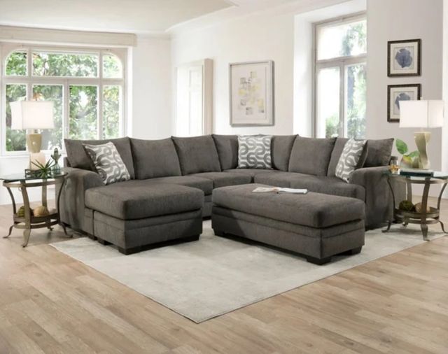 Behold™ Home Bailey Charcoal Ottoman-1
