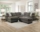 Behold™ Home Bailey Charcoal Ottoman-1