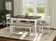 Emerald Home Sarasota 6-Piece Cocoa Brown/Milk White Counter Table Set-1